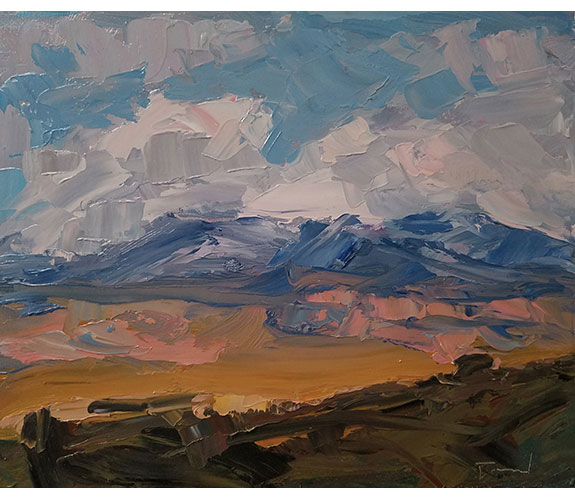 Kathryn Townsend  "Utah Desert Mountains"